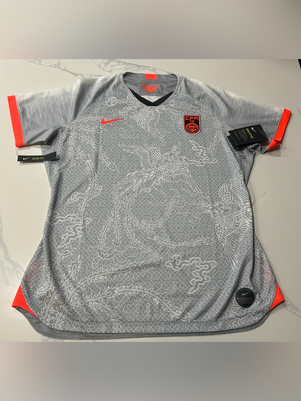 Chinese Football Association “CFA” Women’s Nike Soccer Jersey (XL) Retails $90
